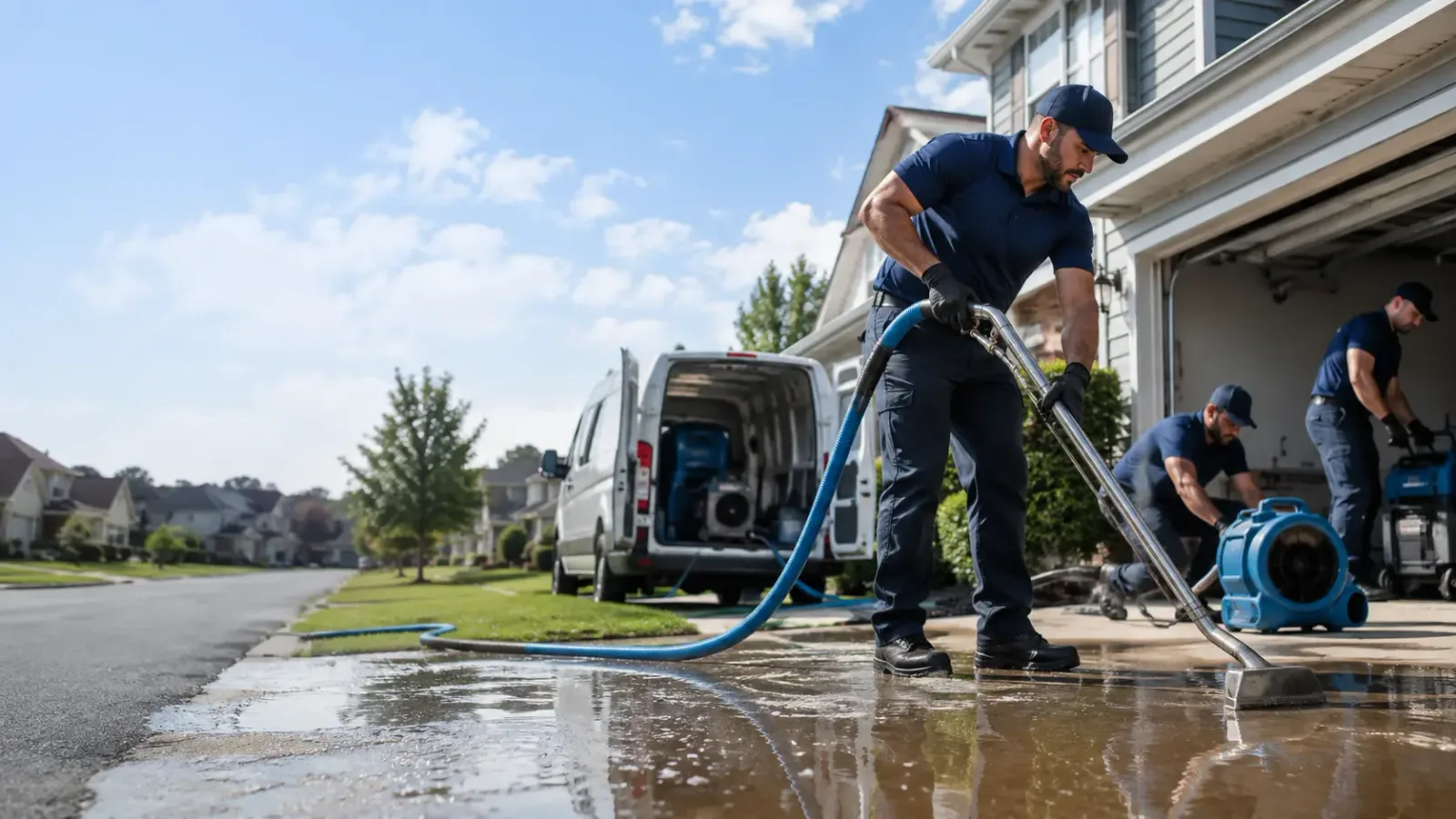 Flood Damage Restoration in Willow Hill, IL